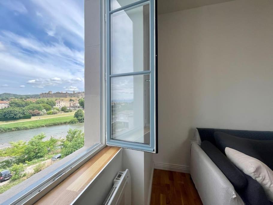 L'Appt De Doris & Greg - Vue Cite Medievale - 55M2 Carcasona Exterior foto